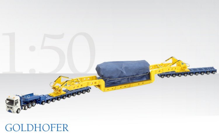 CO70174-0 - MAN TGX 4 axle SLT w/ Goldhofer Lifting Bridge