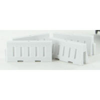 3D-102-W - Plastic Safety Barriers - 4 Water Filled Type 