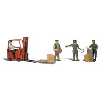 A2744 - Workers with Forklift