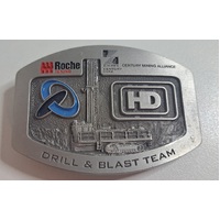 BUCHP - Belt Buckle - Roche Mining Drill & Blast Team