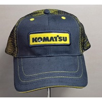 CAP2 - Cap - Komatsu - Blue / Yellow