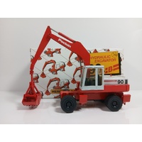 CO2896-01 - Poclain PB90 Wheeled Excavator with Clam Shell