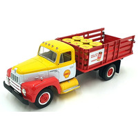 FG19-1565 - 1957 International R-190 Full Rack Stack Truck - Shell Oil