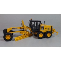 FG50-3062 - Komatsu GD655 Motor Grader - Yellow