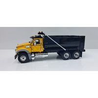 FG50-3130 - Mack Granite Dump Truck - Yellow / Black