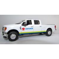 FG50-3418CENT - White / Black Ford F250 - Code 3 - Centurion