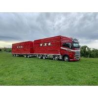 Kiwi-640350 - Volvo FH16-700 Stock Truck & 5-Axle Trailer - TSL