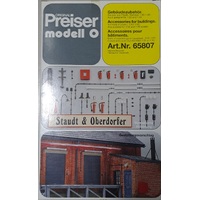 PR65807 - Accessories for Buildings