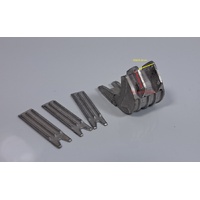 Bucket with side plates