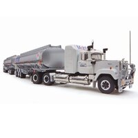 SMS12028 - 1:64 TANKER ROAD TRAIN - MOBIL