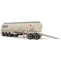 SMS12972 - 1:64 TANKER TRAILER WITH DOLLY - MOBIL