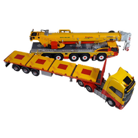Surelift-Set- Demag AC220-5 Mobile Crane, Volvo FH04 and Flatbed Trailer - Surelift Crane Hire