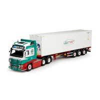 TEK64409 - Volvo FH03 Globetrotter XL with Flexitrailer and Container