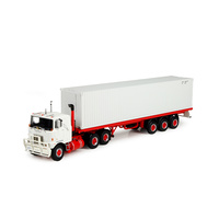 TEK72620 - Mack F700 with flatbed Trailer and Container