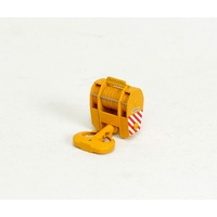 YC205-2 - Hook Block - 15 Sheaves - 350 t - Yellow
