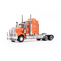 Z01581 - Kenworth C509 w/ Sleeper Cab - Drake Orange / Blue