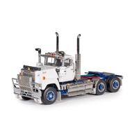Z01715 - Mack Superliner Day Cab - White / Blue