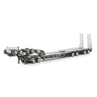 ZT0935 - Gloss Black Drake 4x8 Drop Deck with Hyd. G/N Swingwing Trailer & 2x8 Dolly